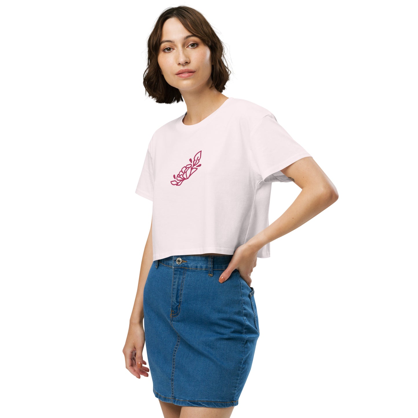 Flower Women’s crop top
