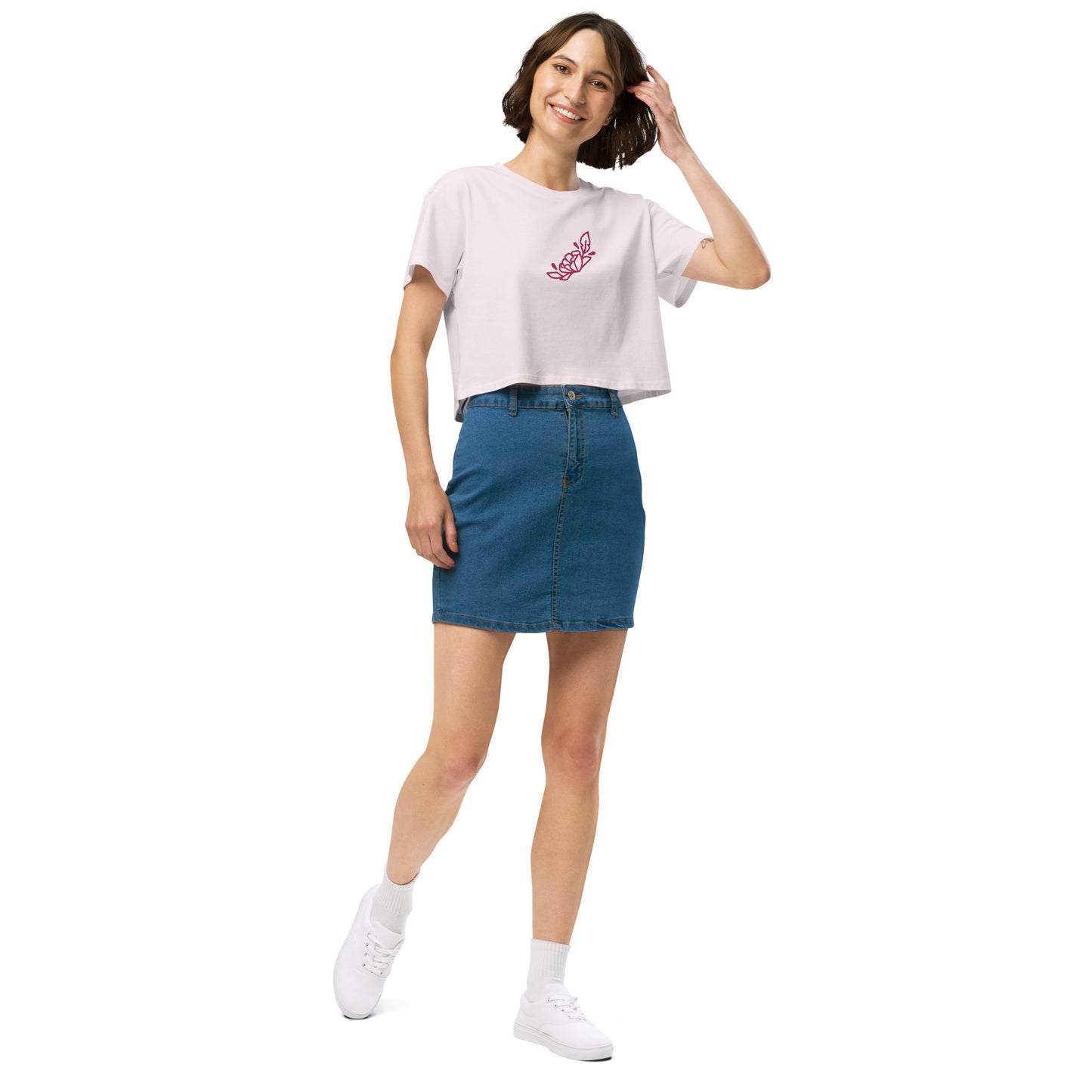 Flower Women’s crop top