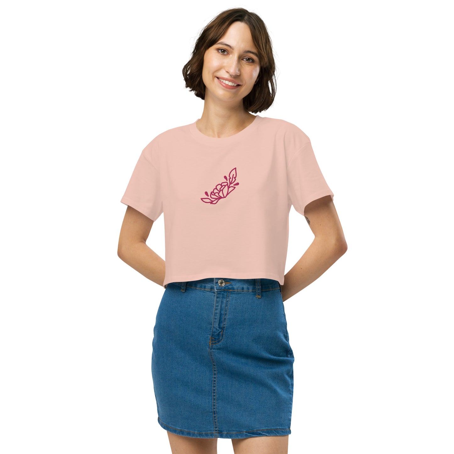 Flower Women’s crop top