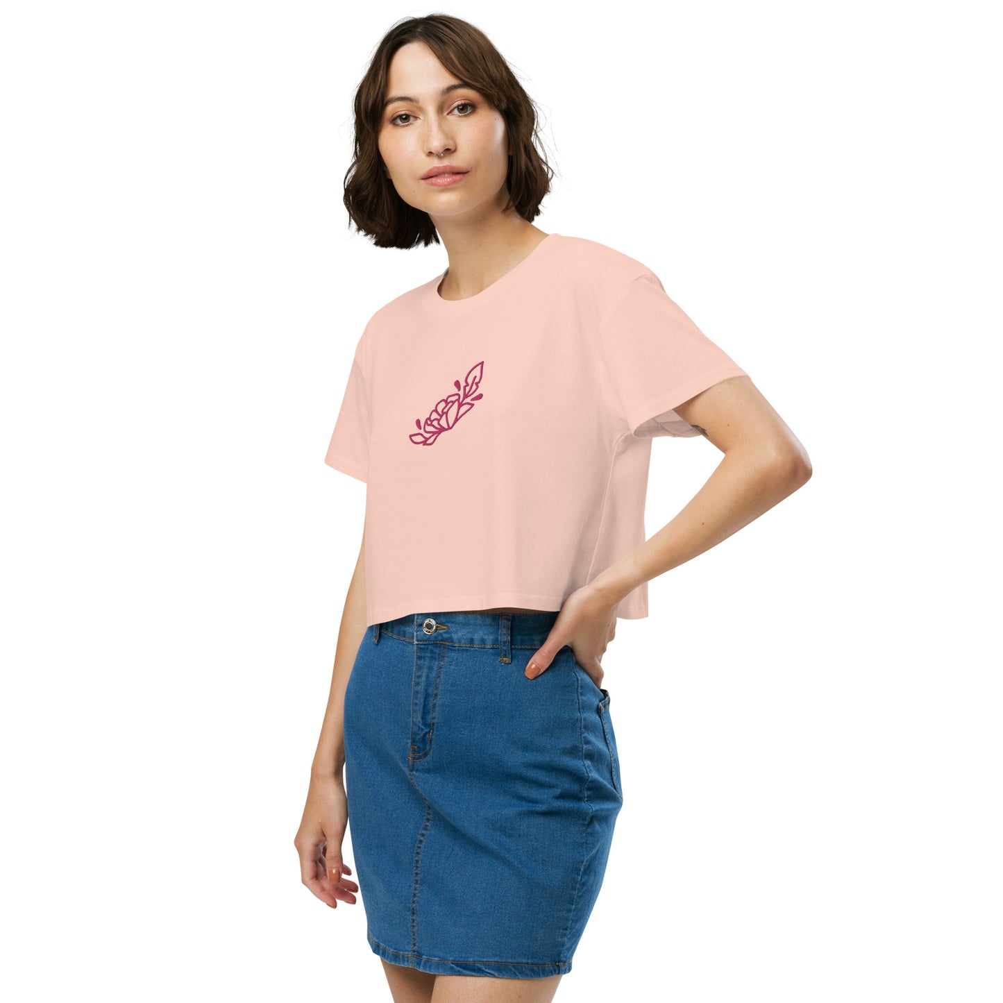 Flower Women’s crop top