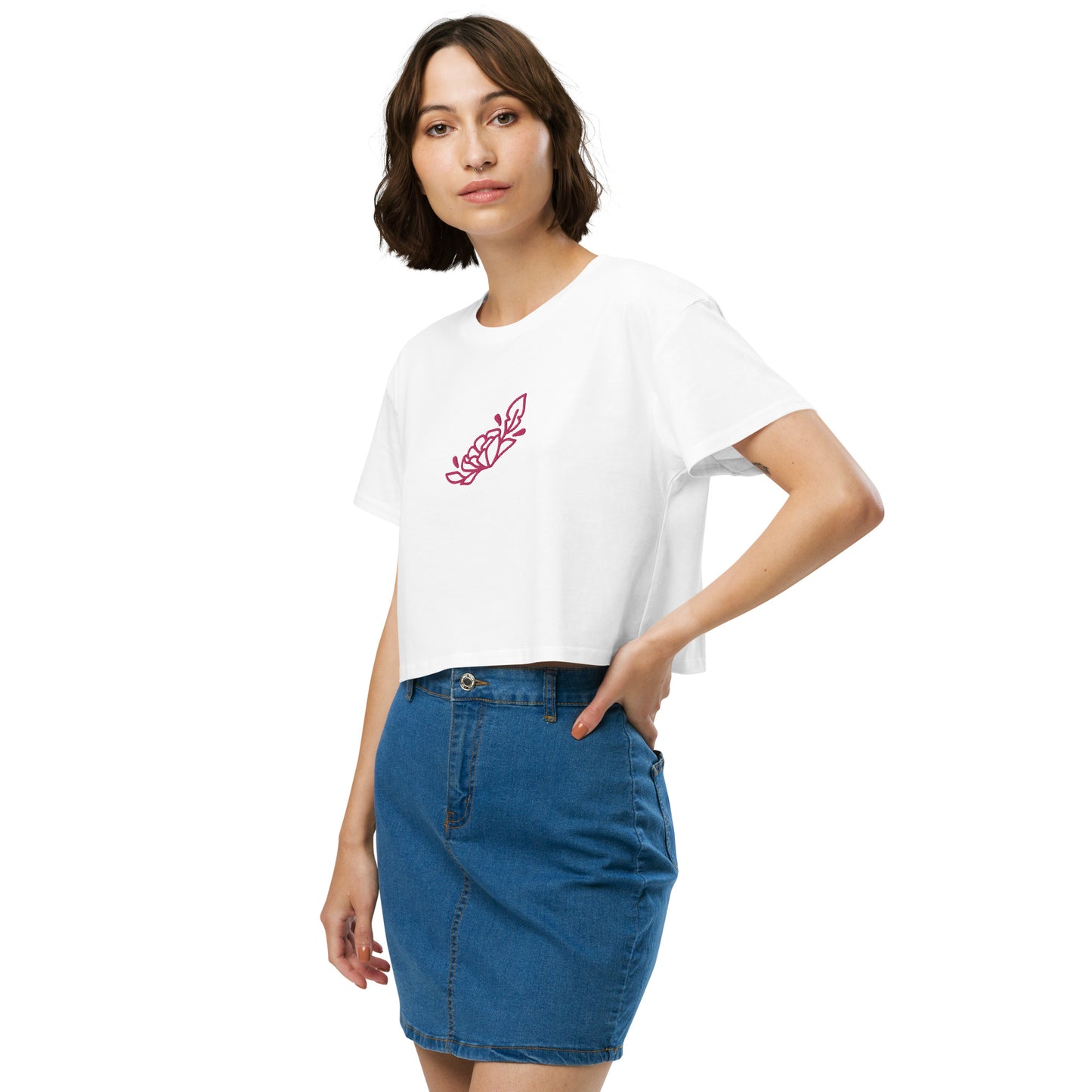 Flower Women’s crop top