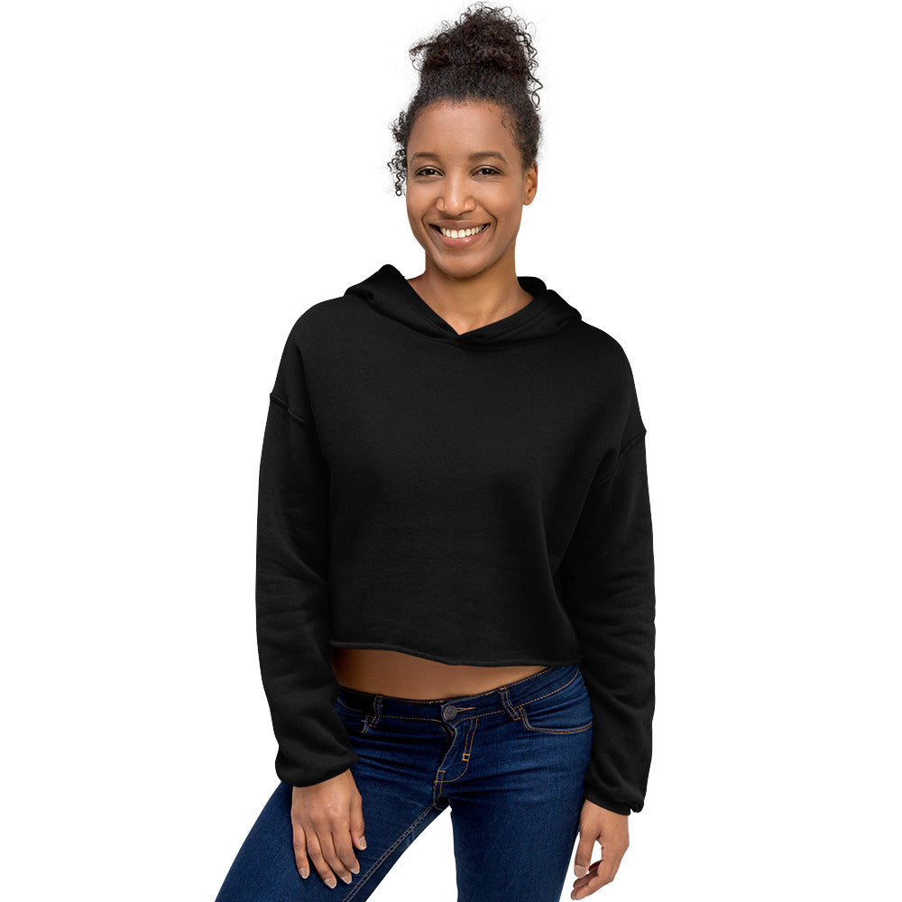 Plain Crop Hoodie