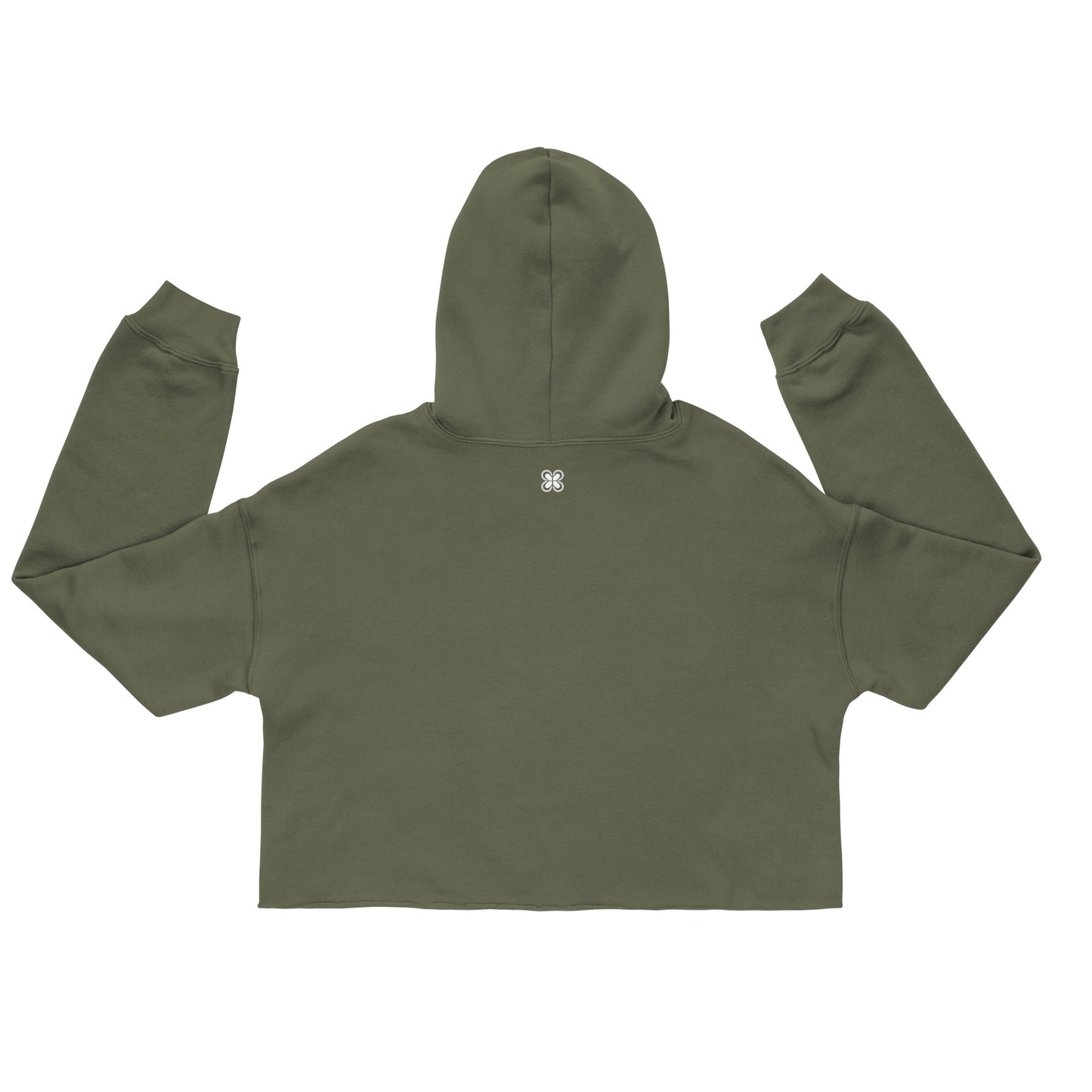 Plain Crop Hoodie