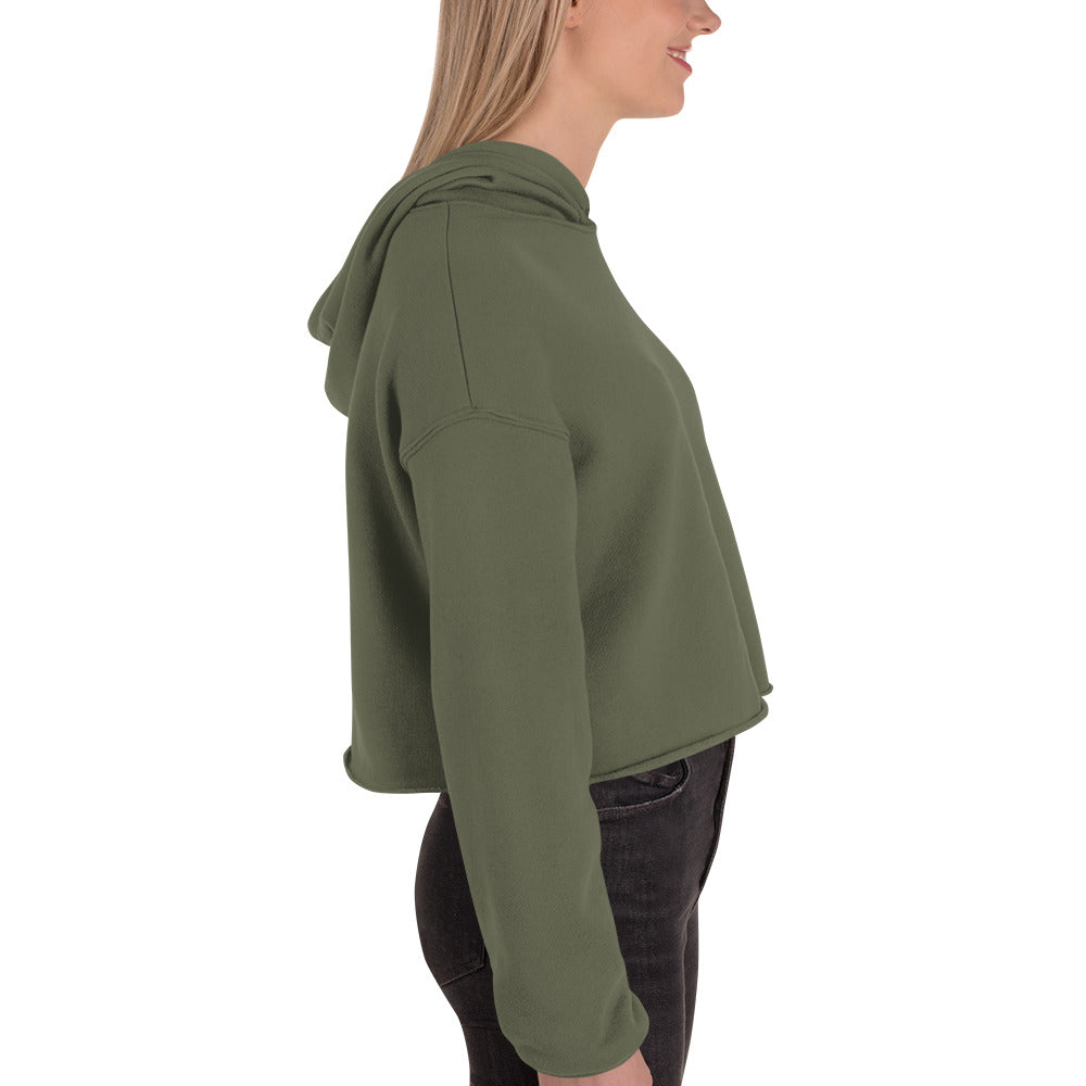 Plain Crop Hoodie