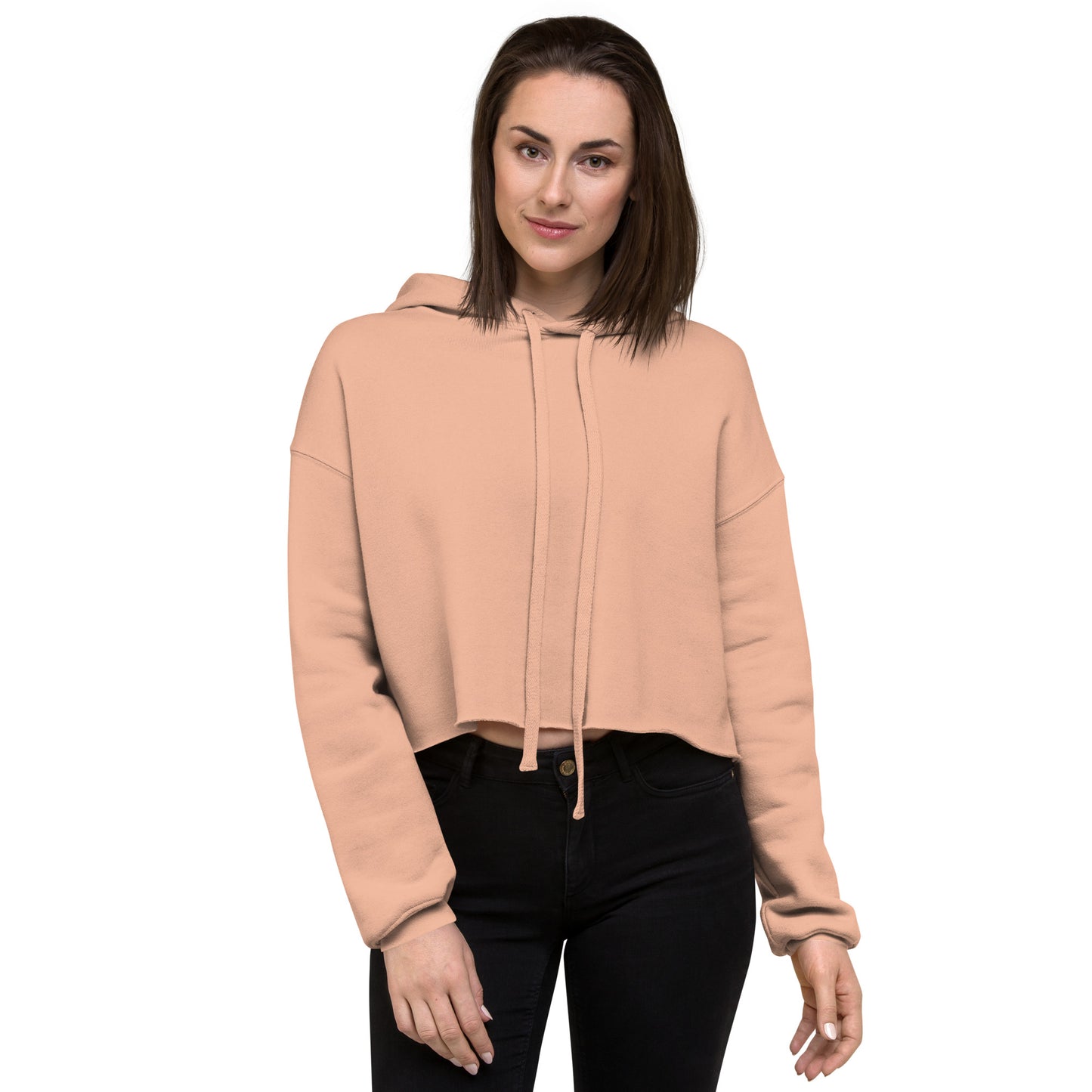 Plain Crop Hoodie