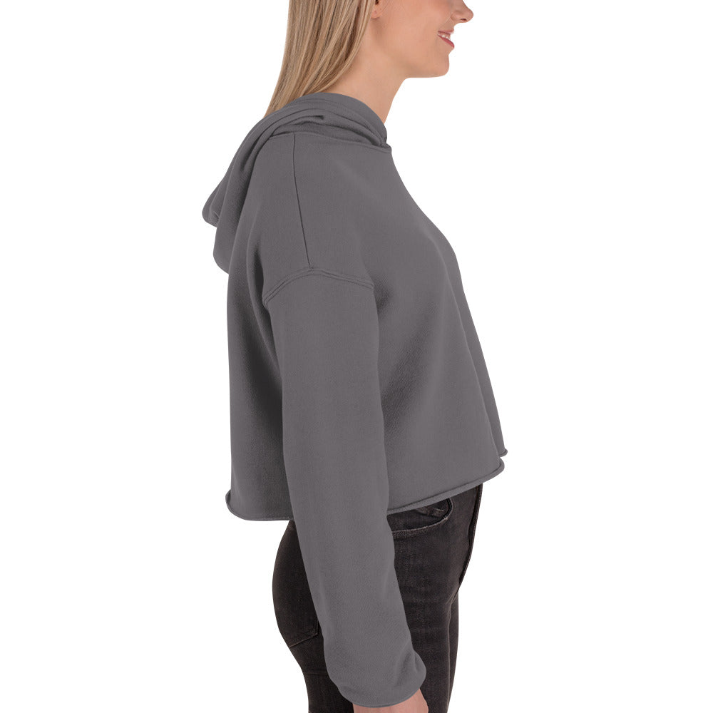 Plain Crop Hoodie