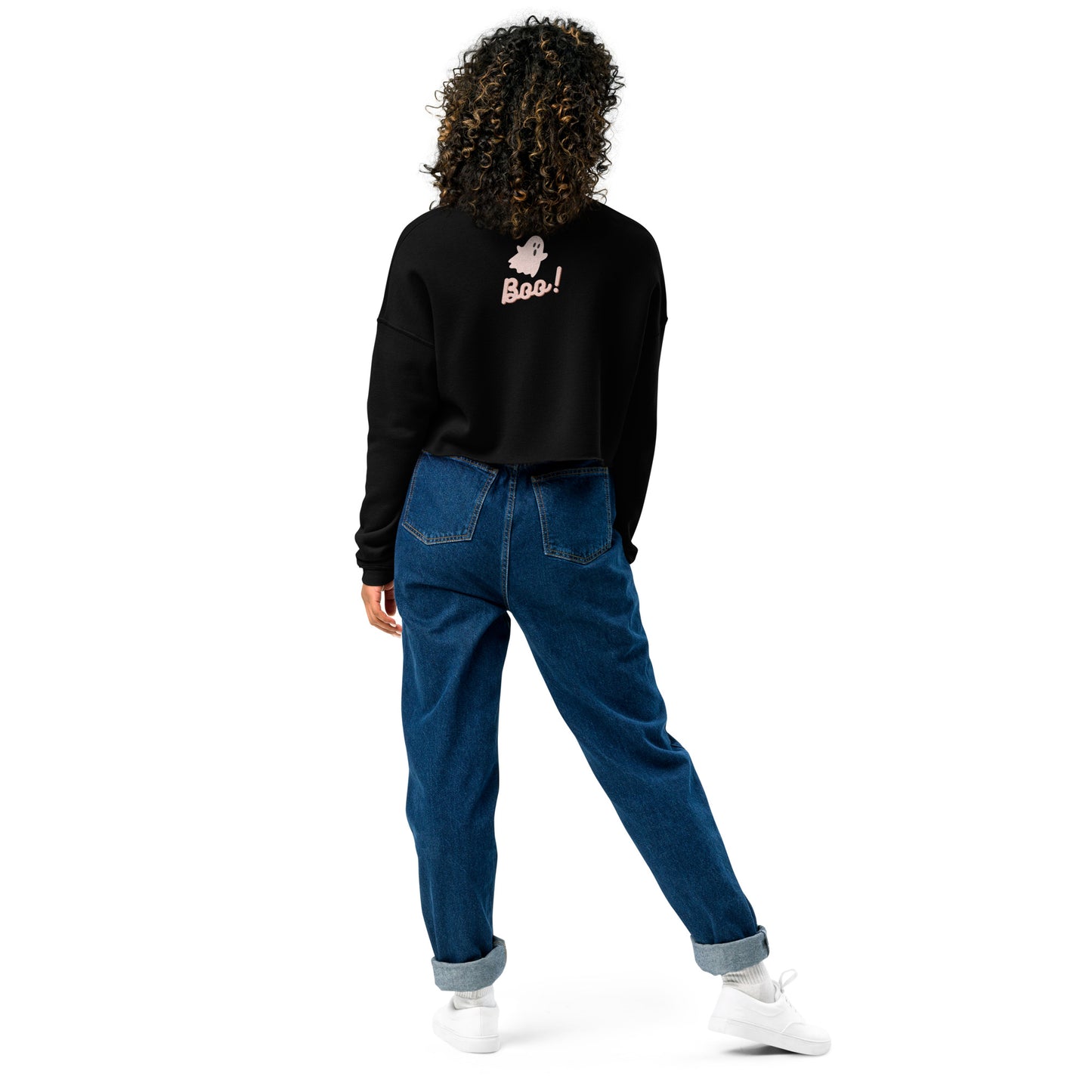 BOO Crop Sweatshirt
