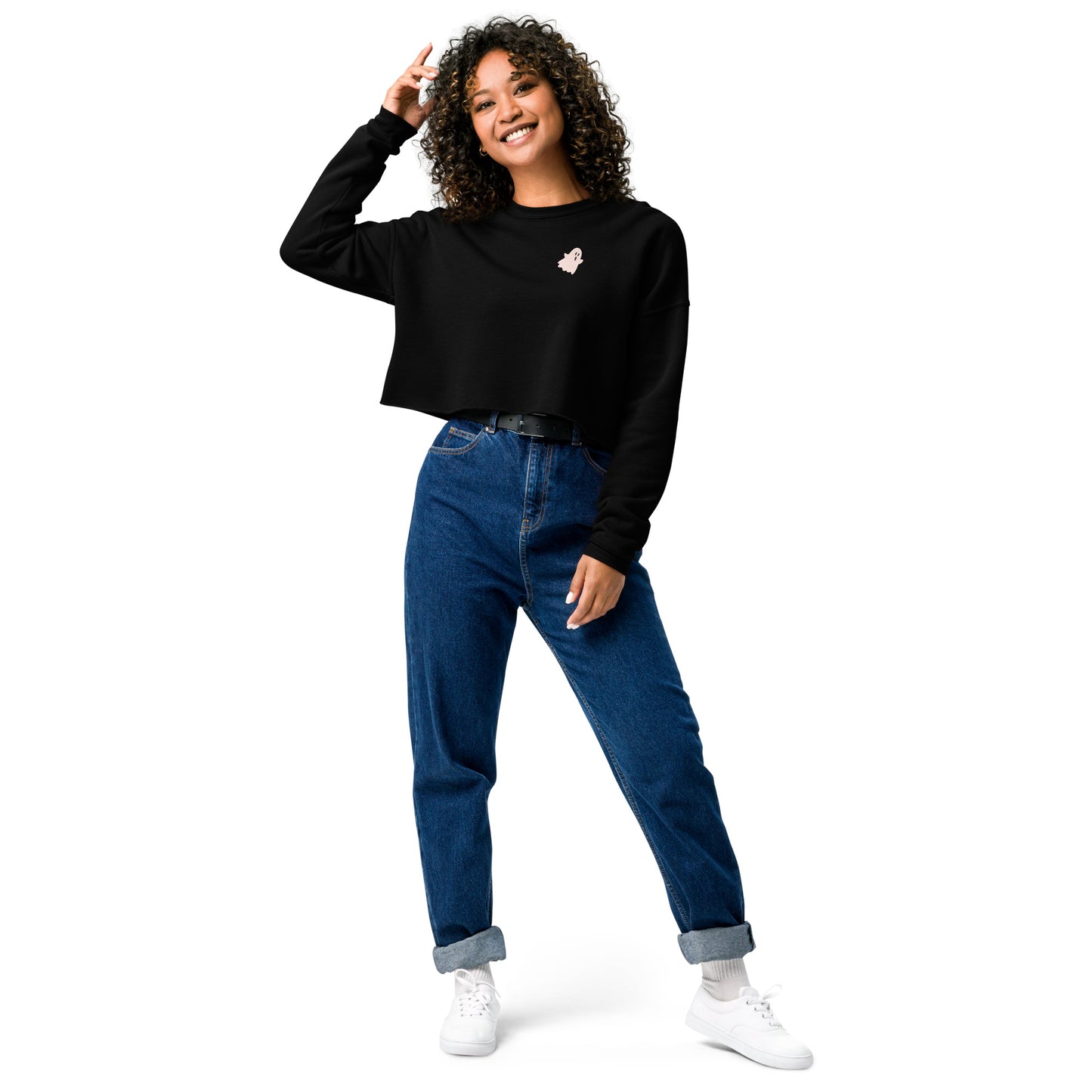 BOO Crop Sweatshirt