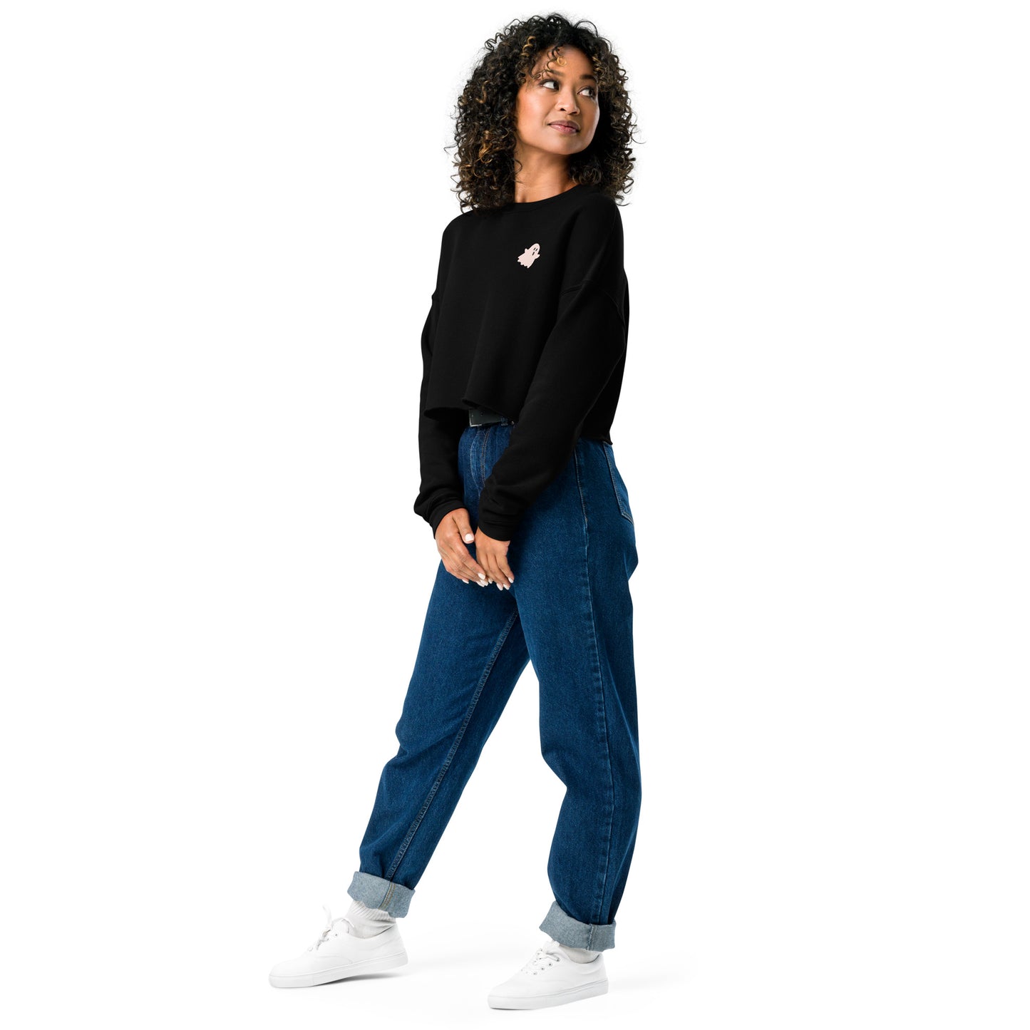 BOO Crop Sweatshirt
