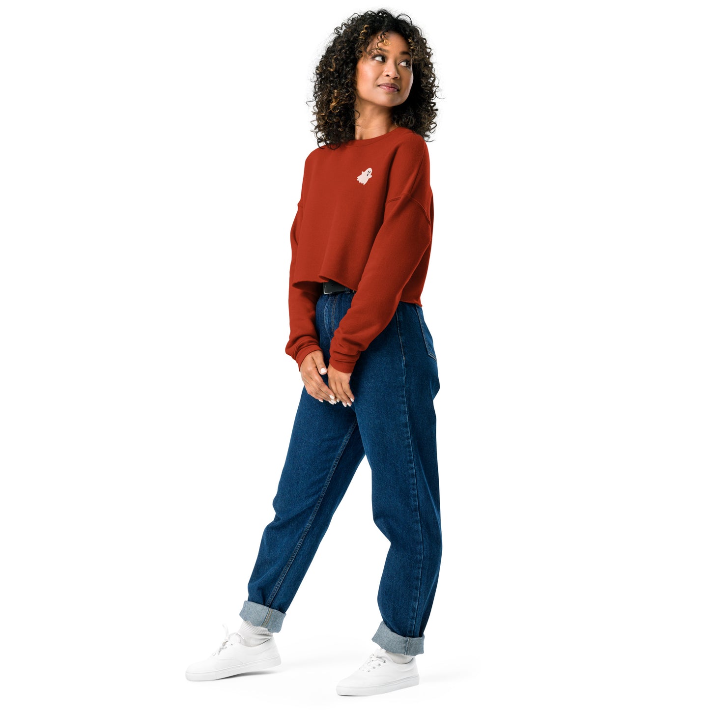 BOO Crop Sweatshirt