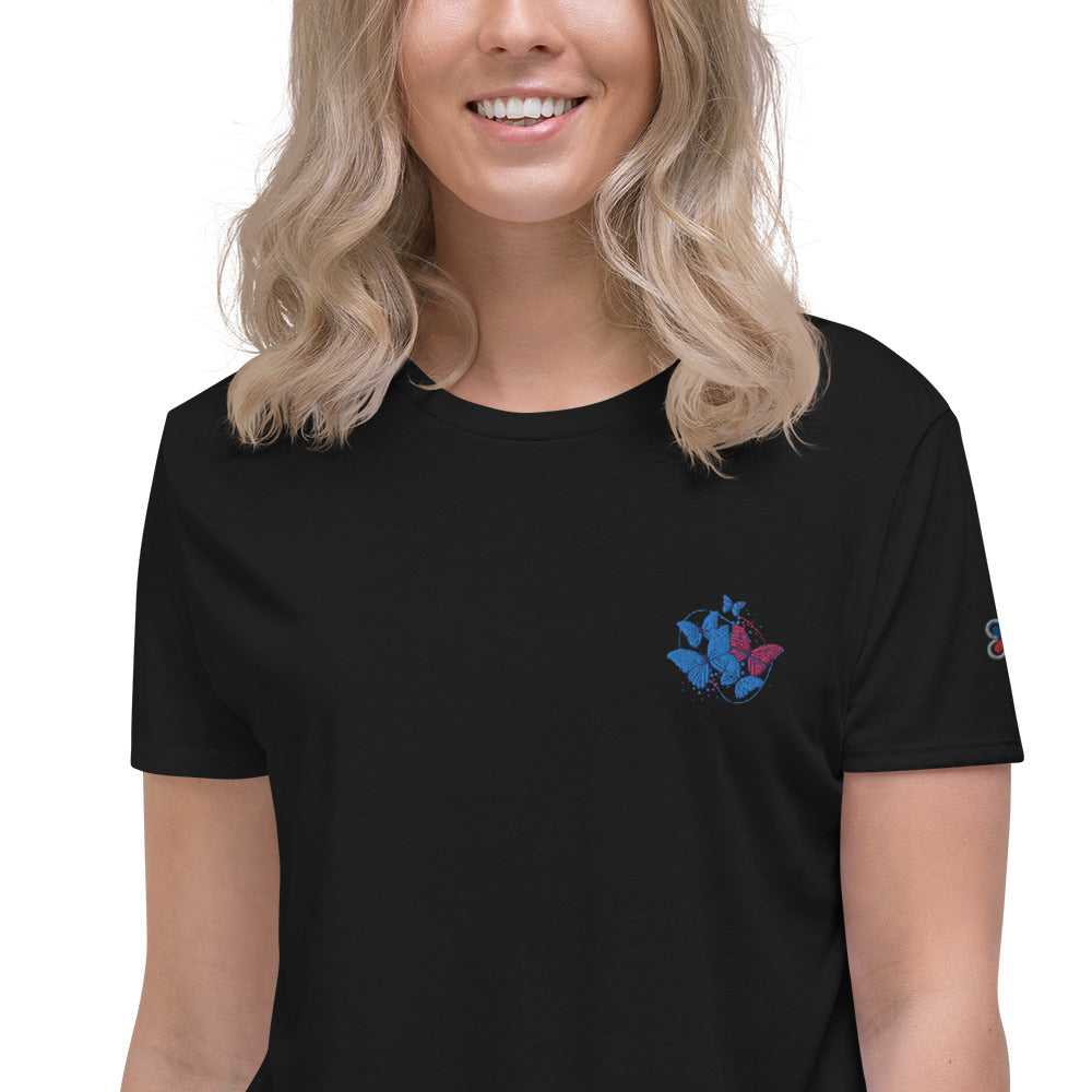 Butterfly Crop Tee