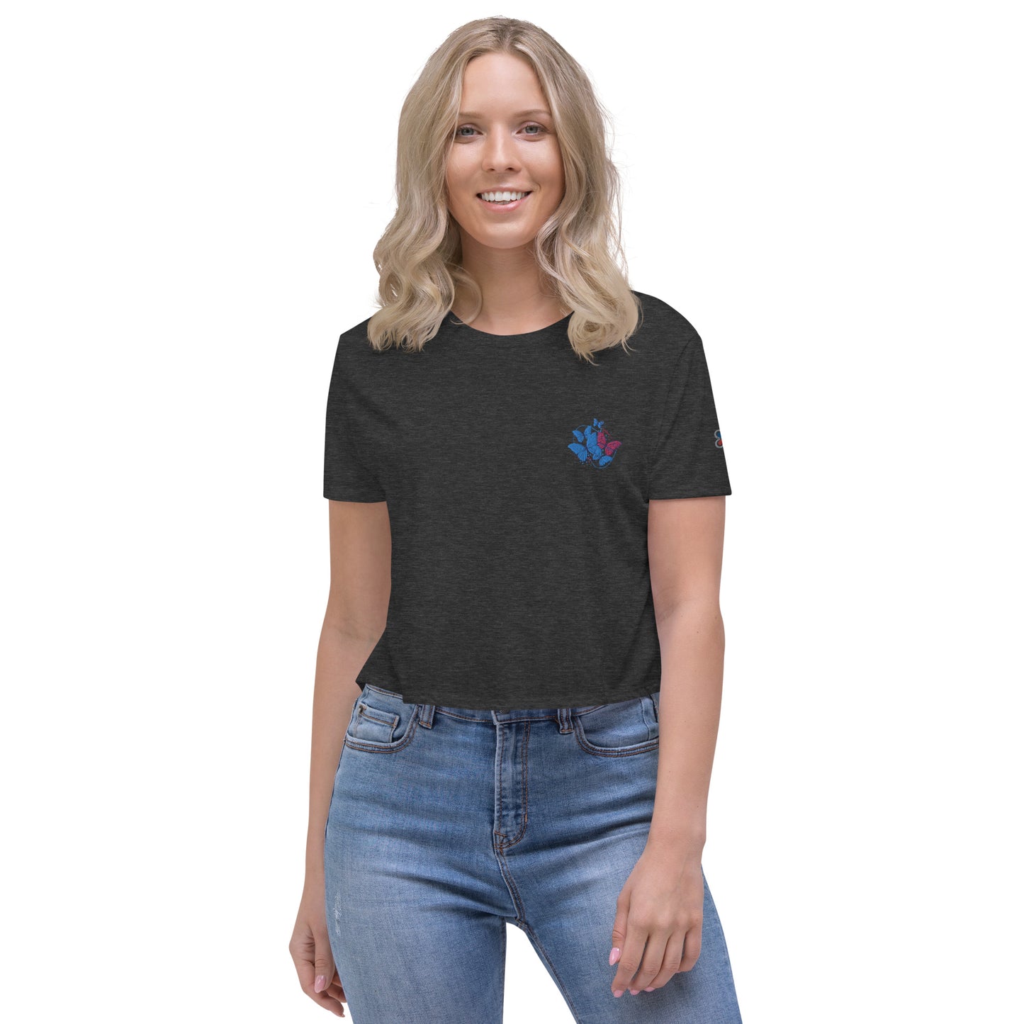 Butterfly Crop Tee
