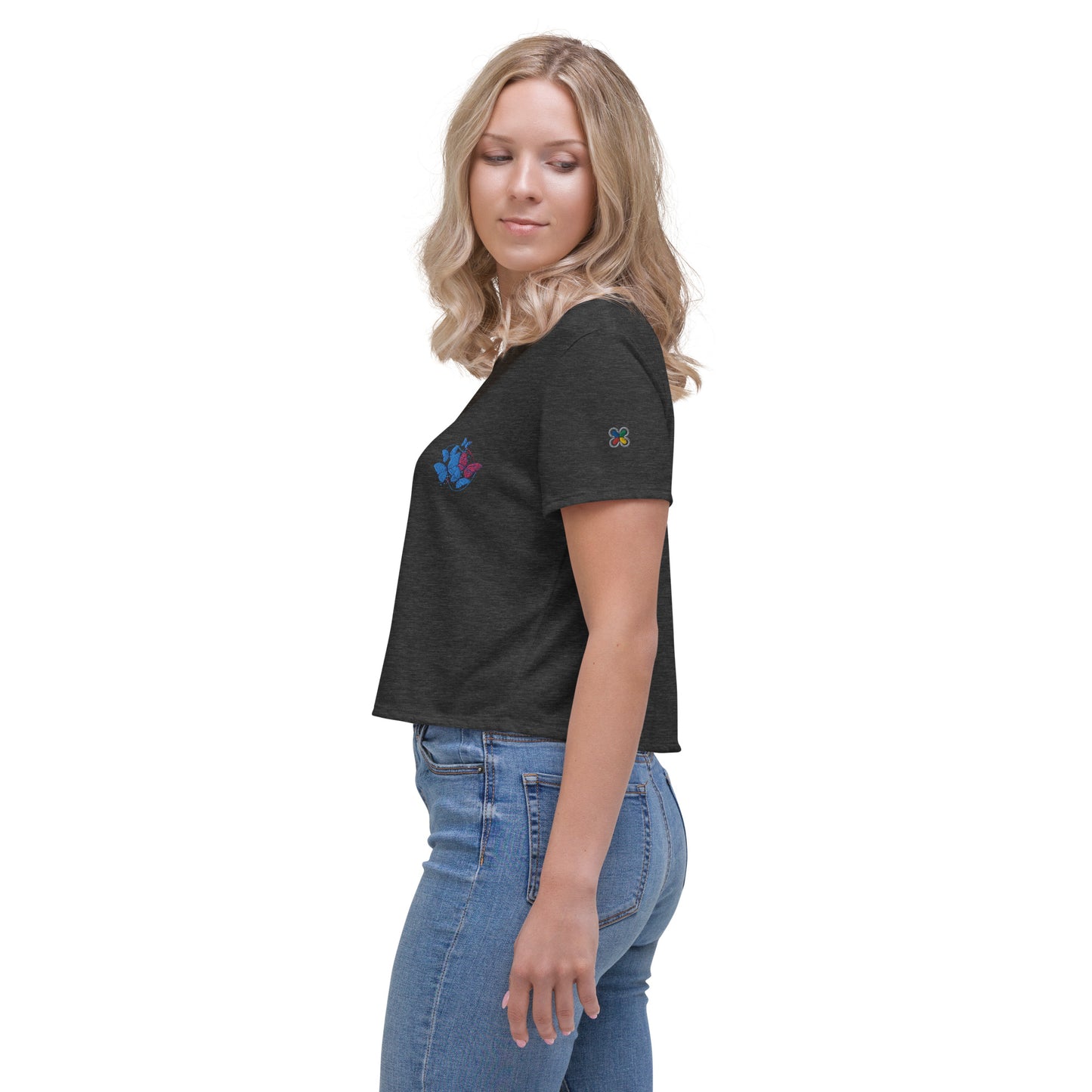 Butterfly Crop Tee