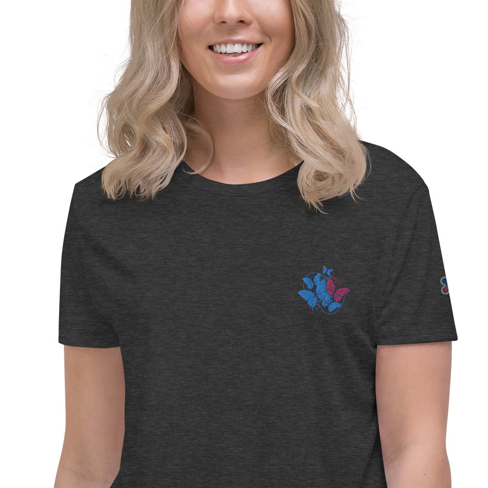 Butterfly Crop Tee