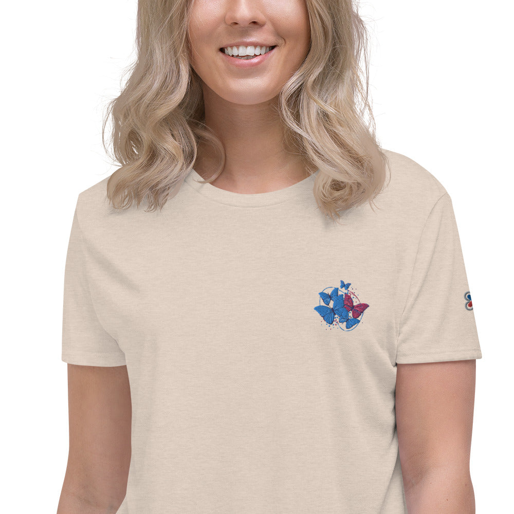 Butterfly Crop Tee