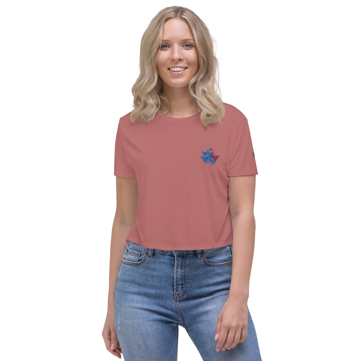 Butterfly Crop Tee
