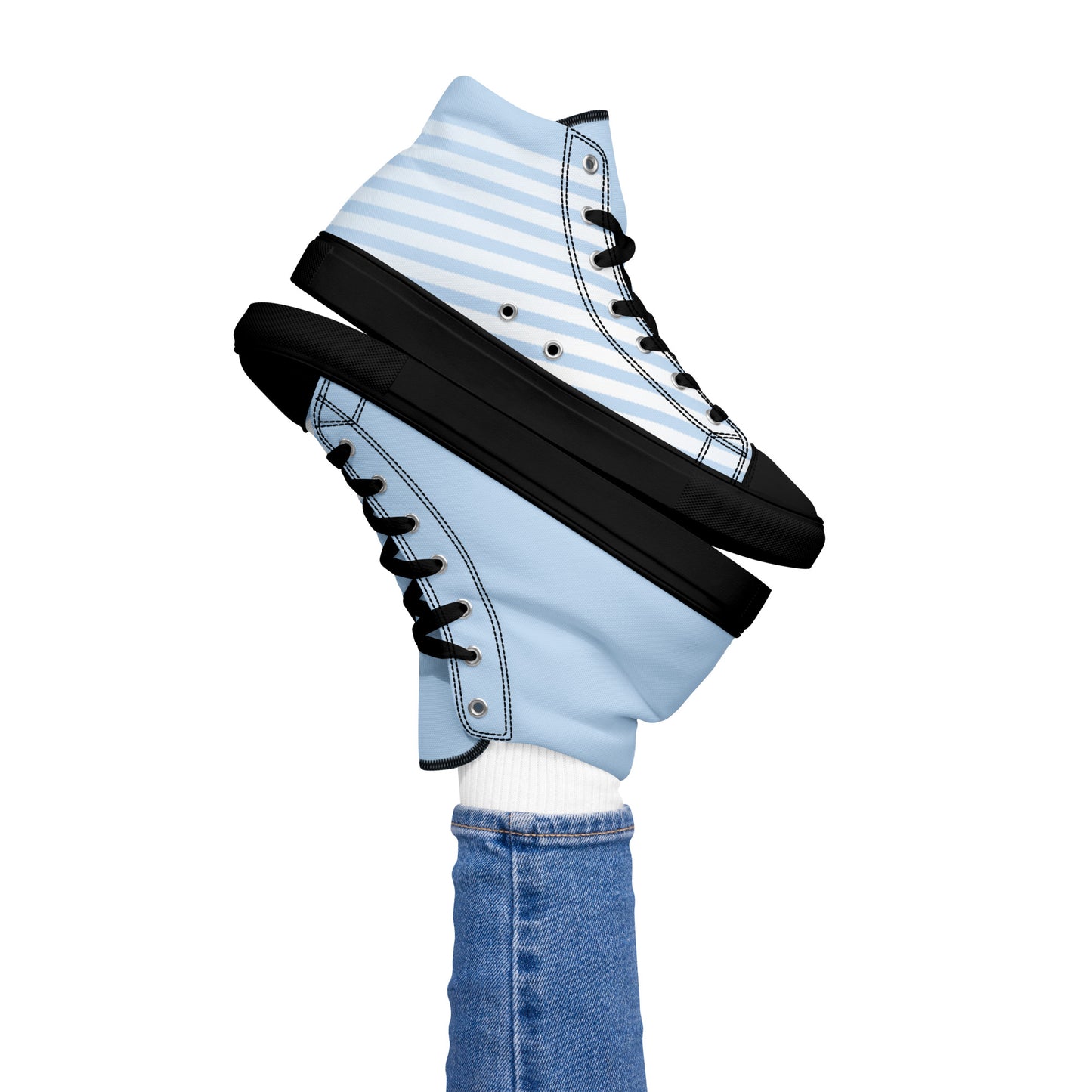 Women’s high top canvas shoes