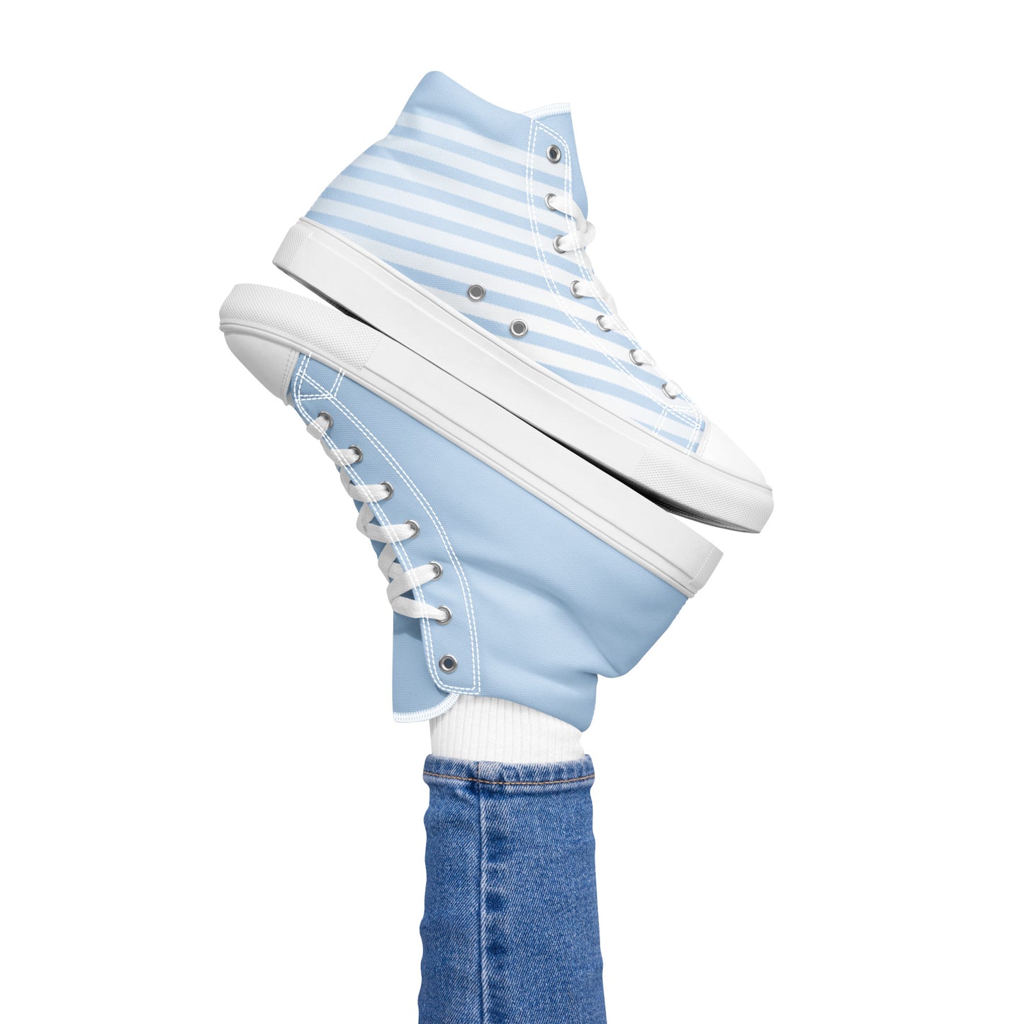 Women’s high top canvas shoes