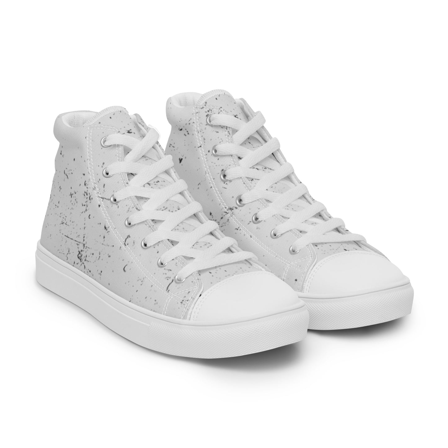 Marble Style Women’s high top canvas shoes