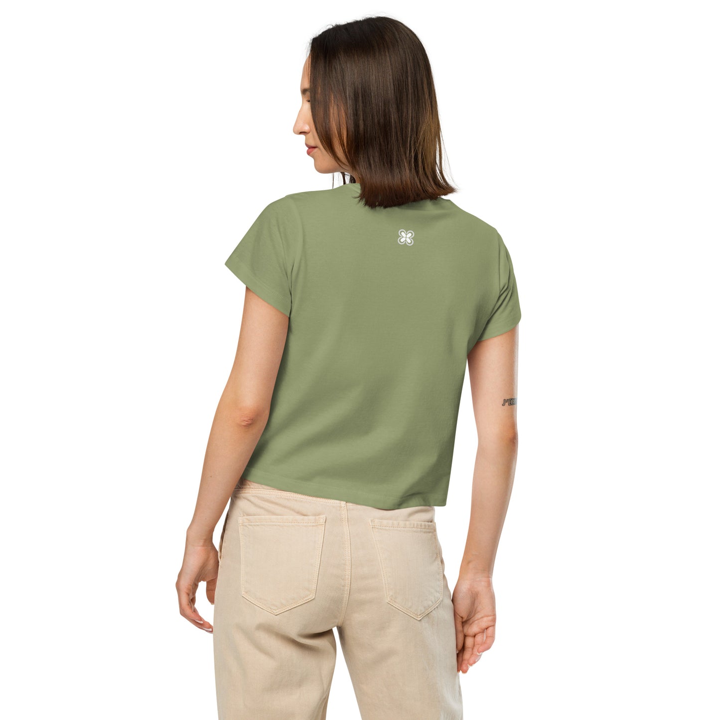 Geo-Women’s high-waisted t-shirt