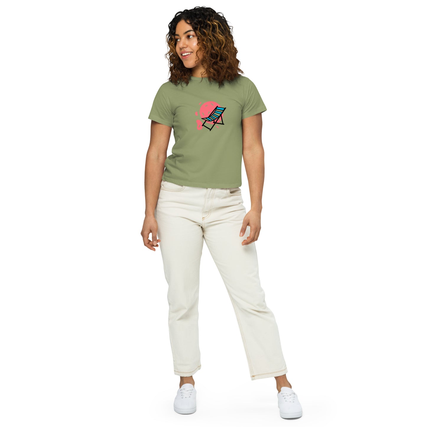 Lounge Women’s high-waisted t-shirt