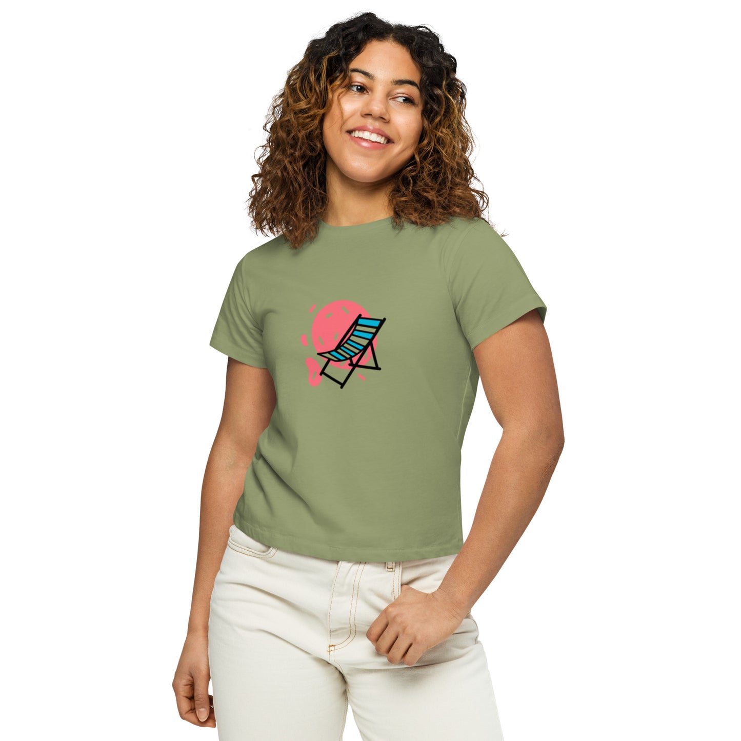 Lounge Women’s high-waisted t-shirt