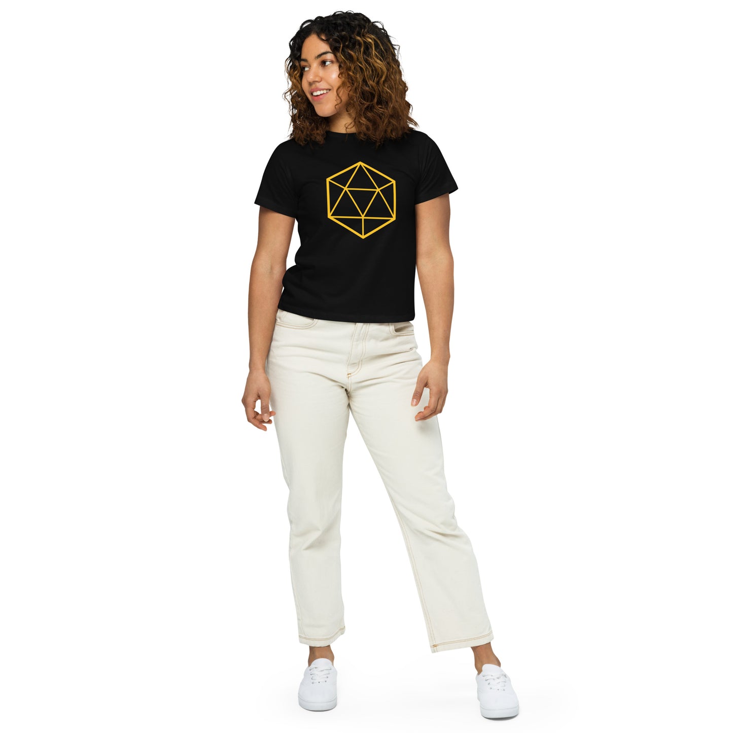 Geo-Women’s high-waisted t-shirt