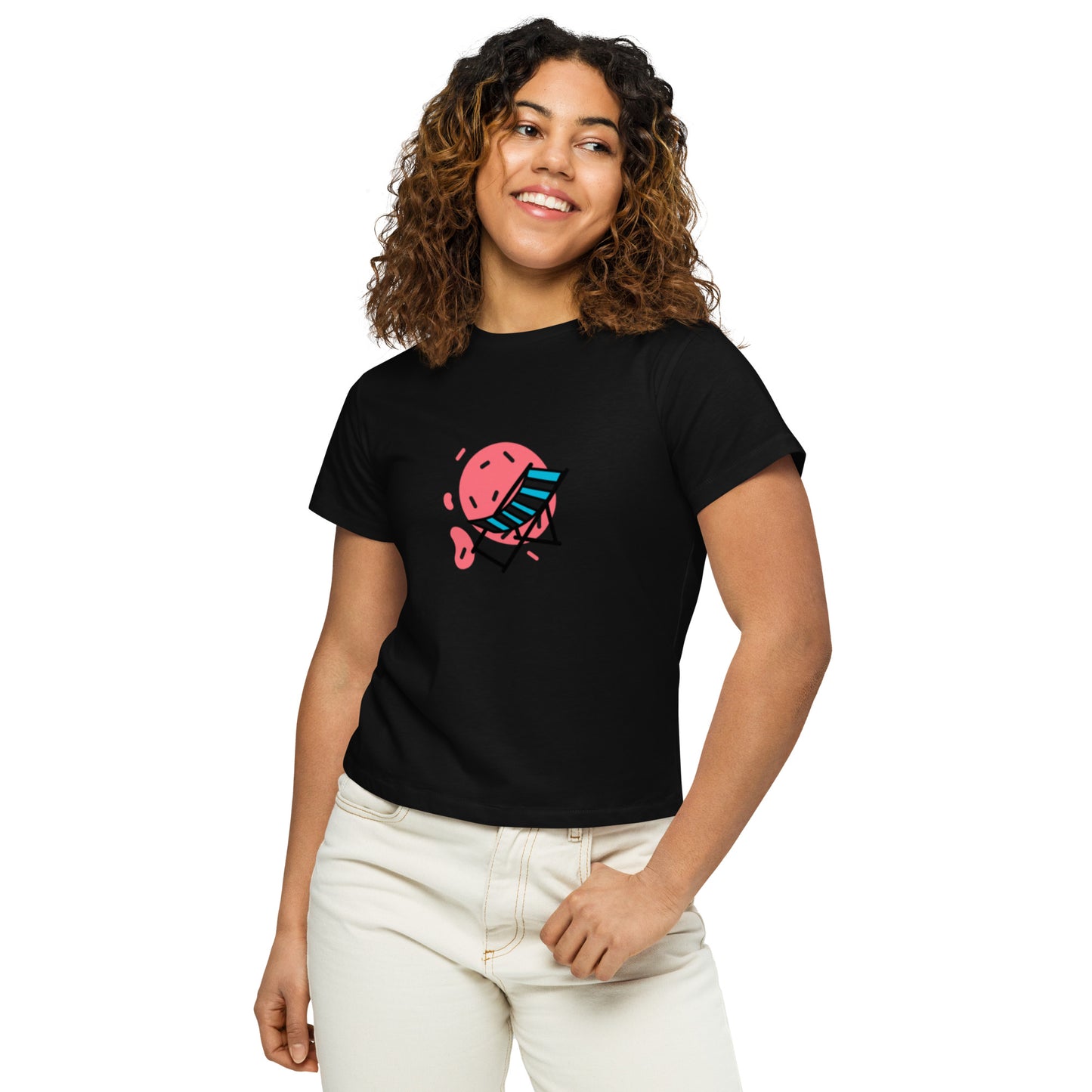 Lounge Women’s high-waisted t-shirt