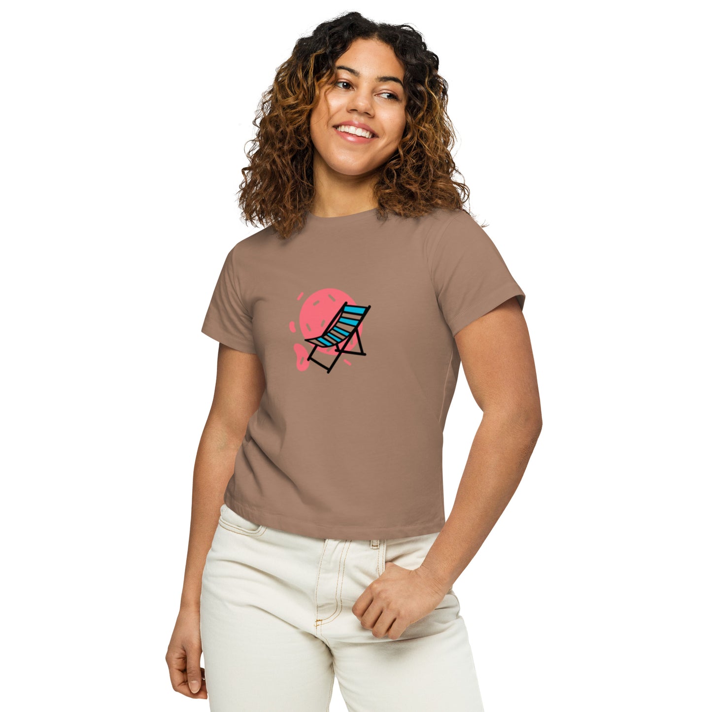 Lounge Women’s high-waisted t-shirt