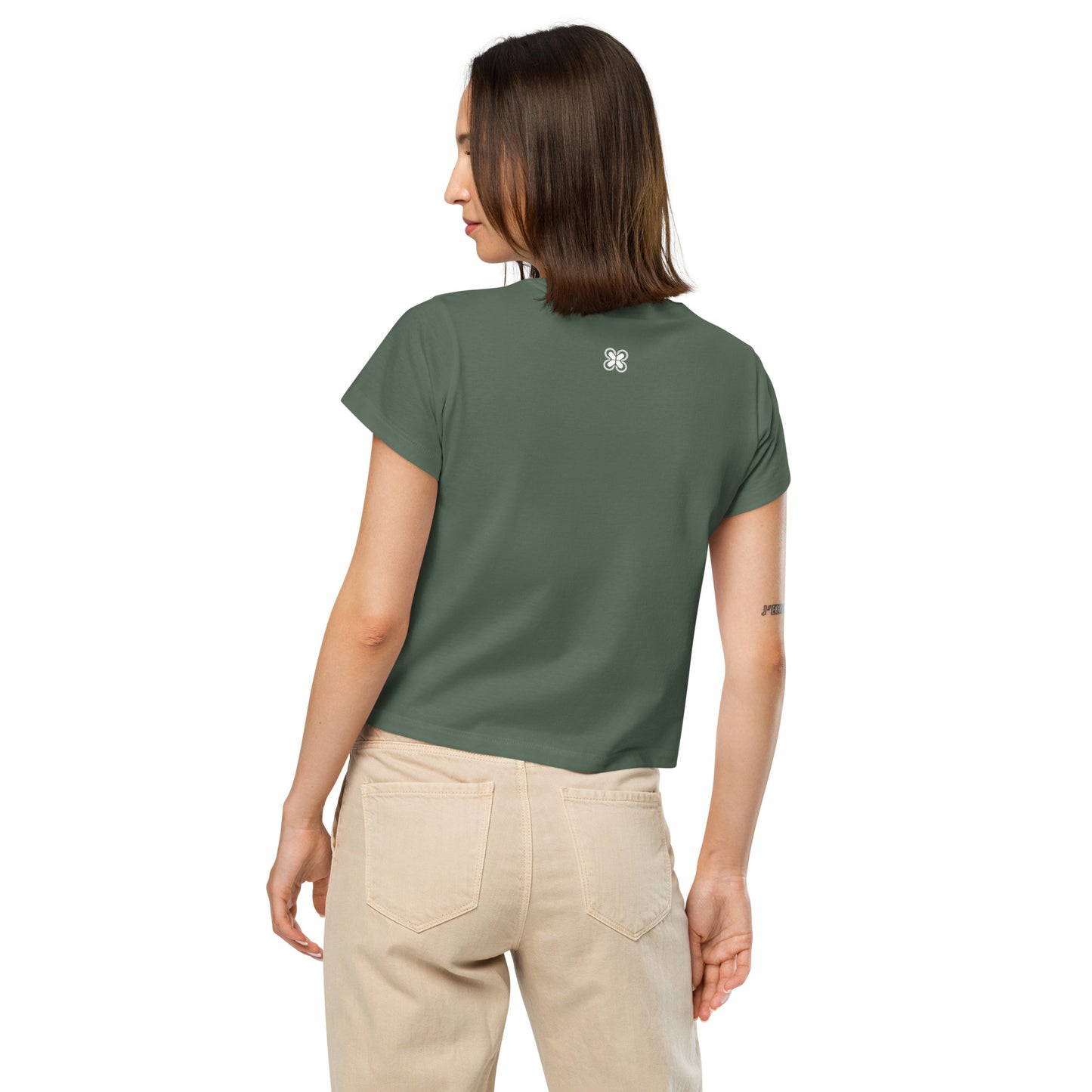 Geo-Women’s high-waisted t-shirt