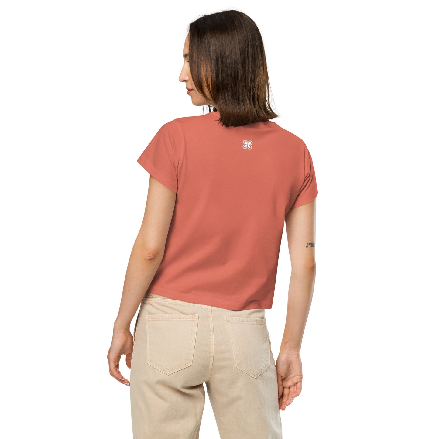 Geo-Women’s high-waisted t-shirt