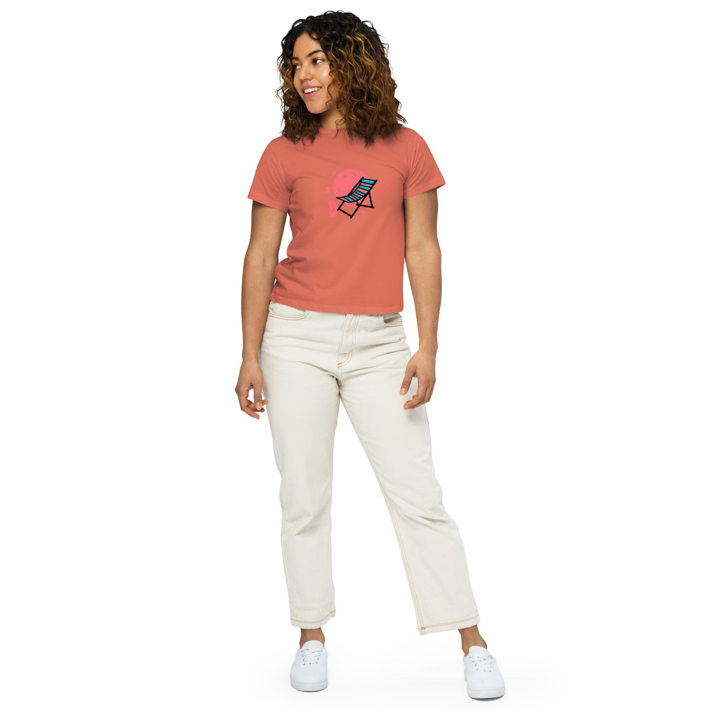 Lounge Women’s high-waisted t-shirt