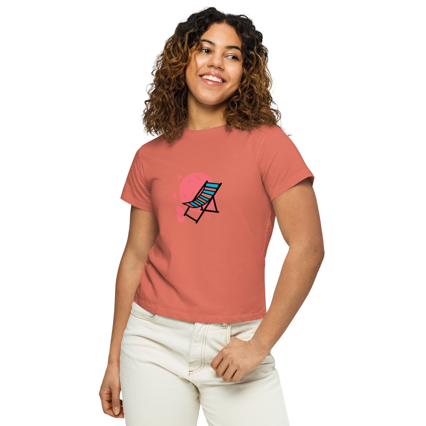 Lounge Women’s high-waisted t-shirt