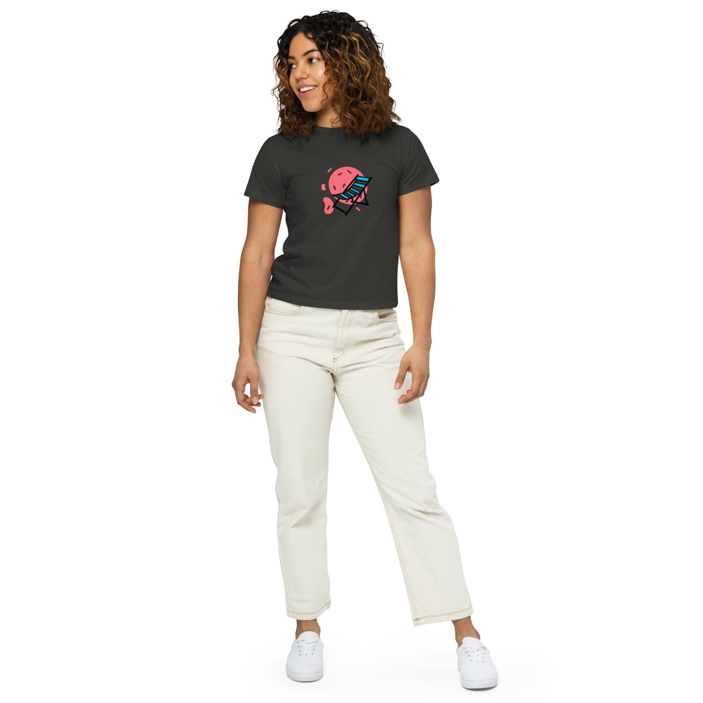 Lounge Women’s high-waisted t-shirt