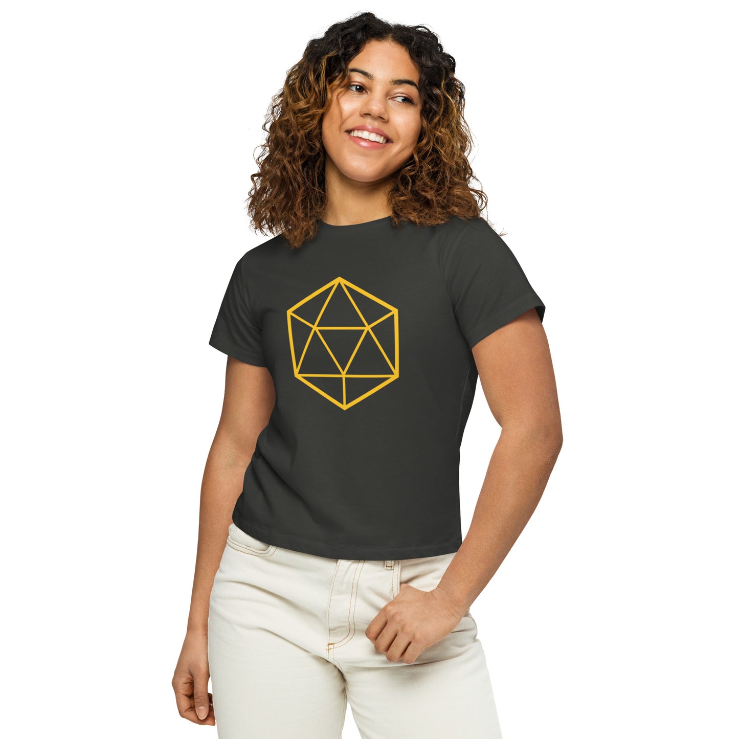 Geo-Women’s high-waisted t-shirt