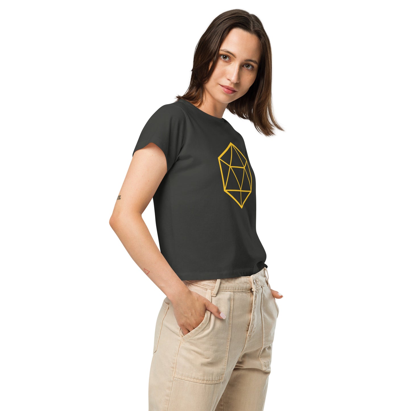 Geo-Women’s high-waisted t-shirt