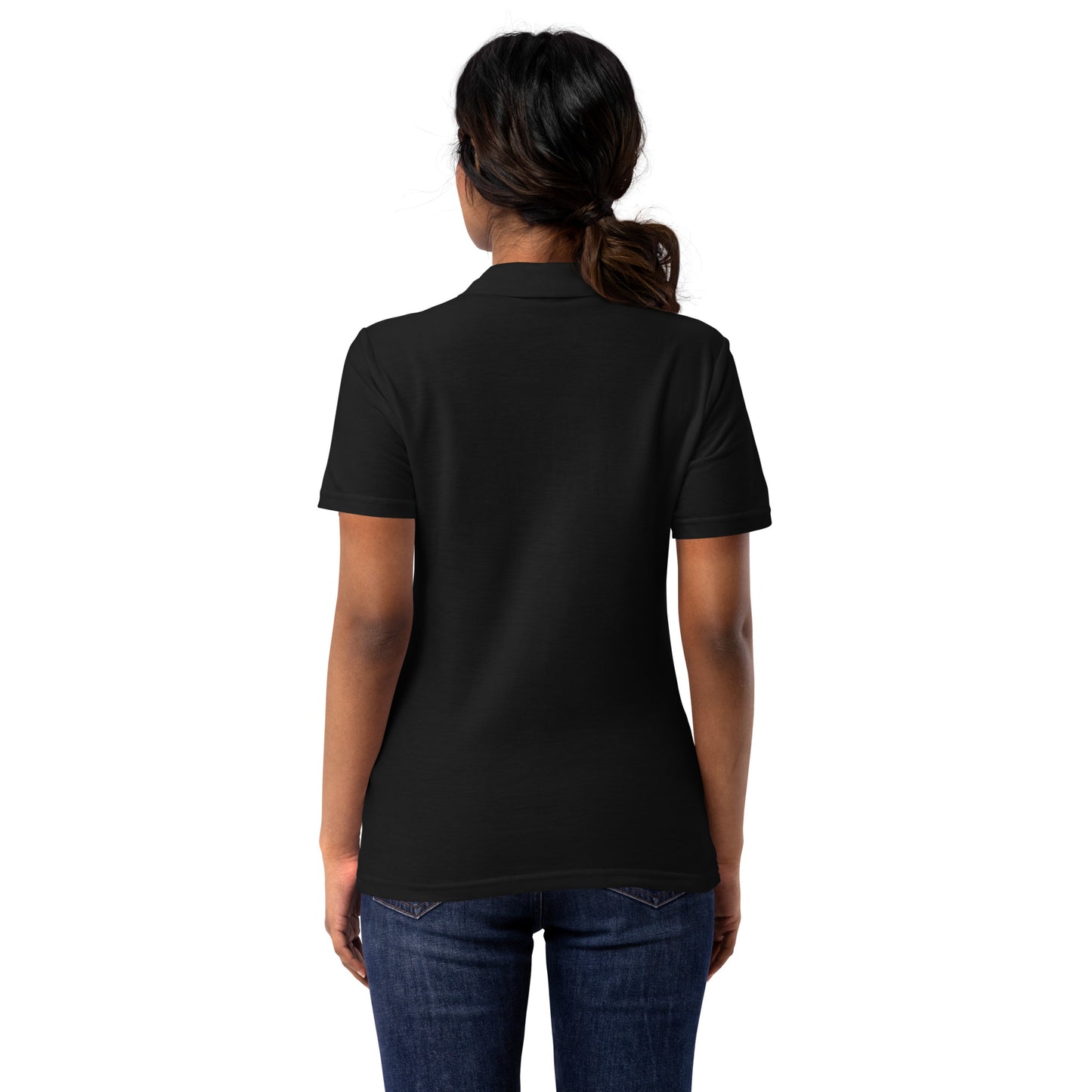 Women’s pique polo shirt$20.00