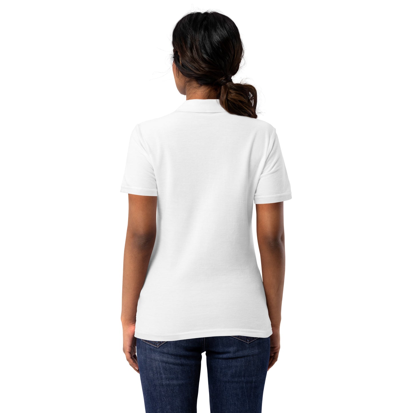 Women’s pique polo shirt$20.00
