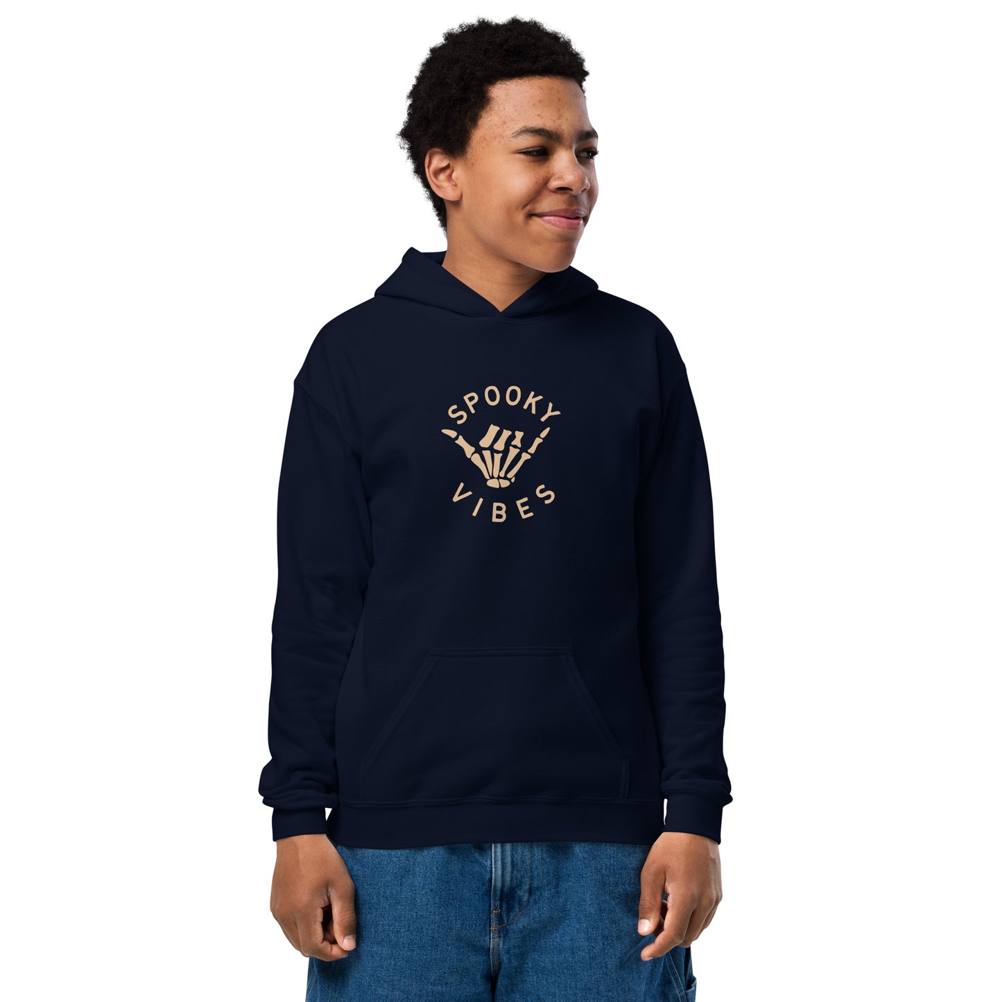 Spooky Vibes Youth heavy blend hoodie