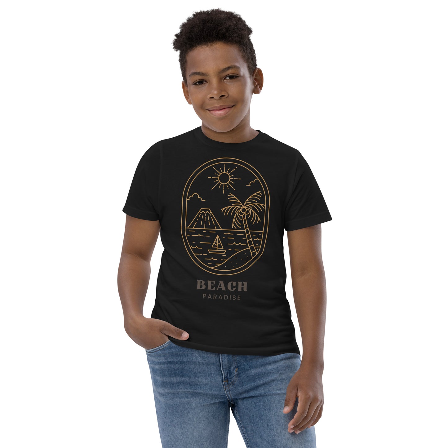 Beach Paradise Youth jersey t-shirt
