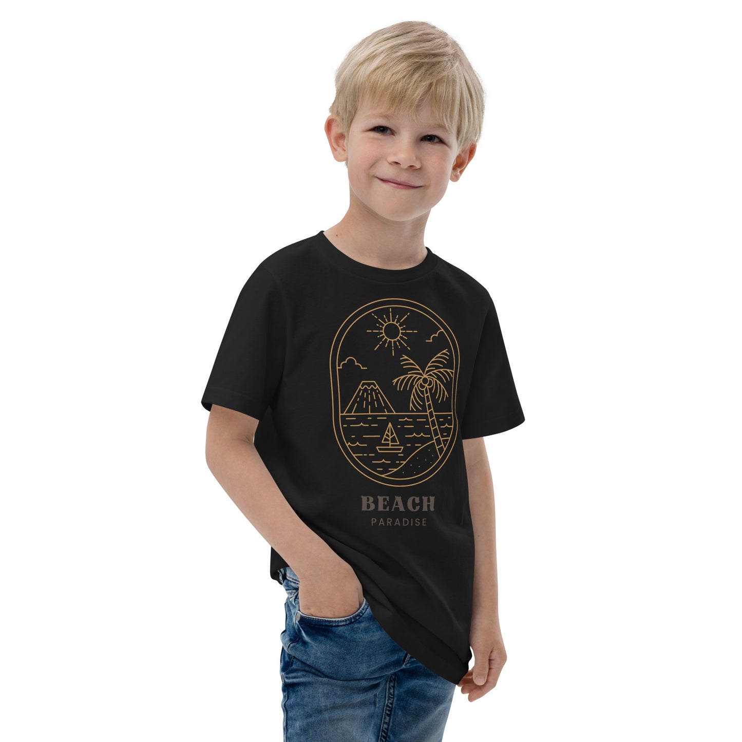 Beach Paradise Youth jersey t-shirt