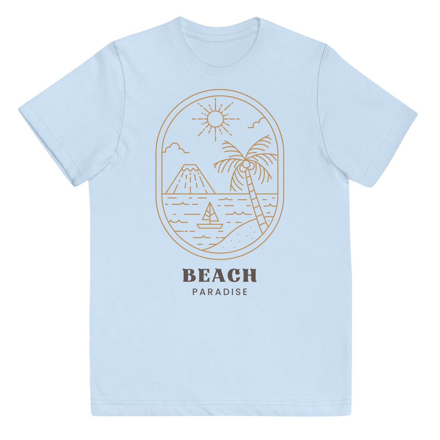 Beach Paradise Youth jersey t-shirt