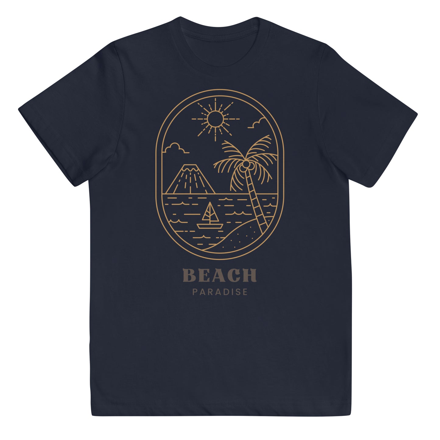 Beach Paradise Youth jersey t-shirt