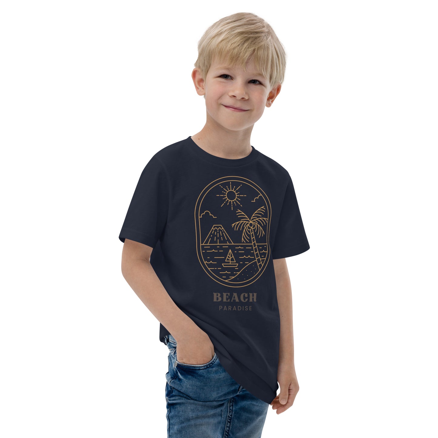 Beach Paradise Youth jersey t-shirt