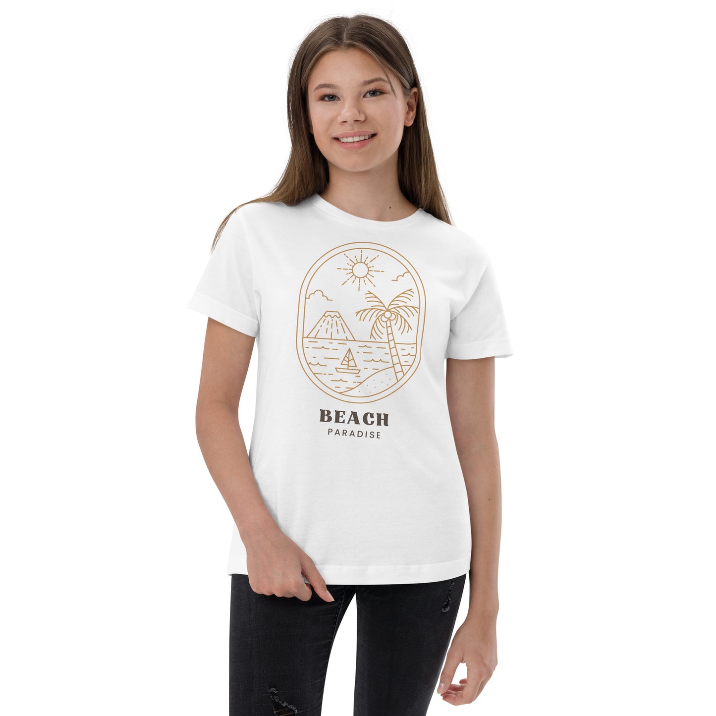 Beach Paradise Youth jersey t-shirt