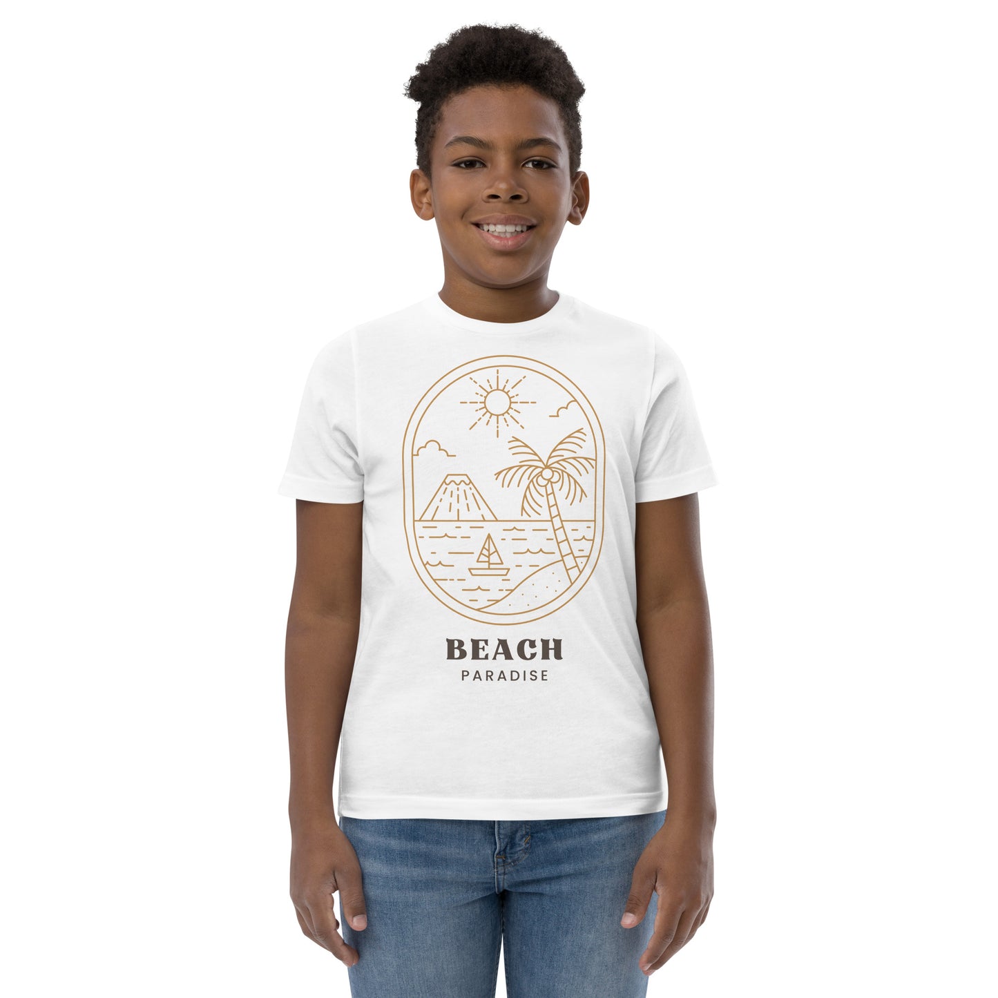 Beach Paradise Youth jersey t-shirt
