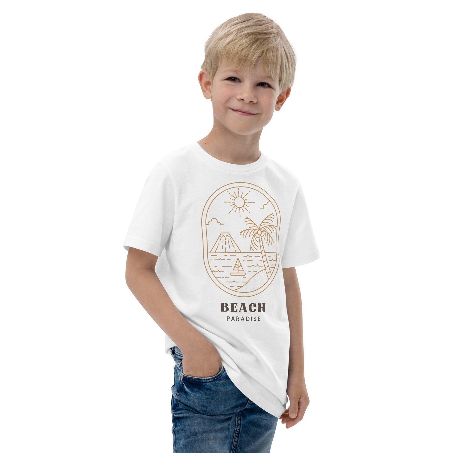 Beach Paradise Youth jersey t-shirt