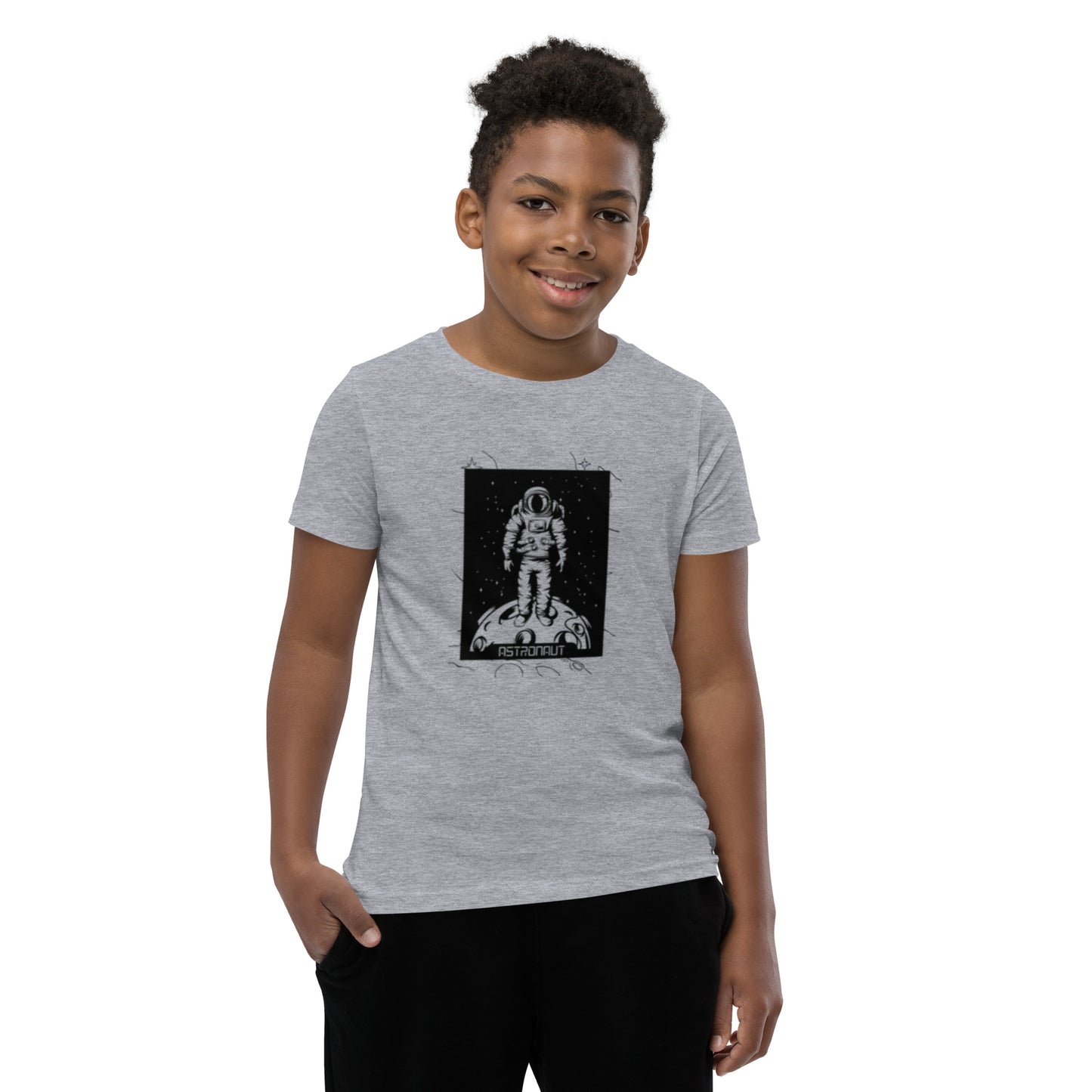 Astronaut Youth Short Sleeve T-Shirt
