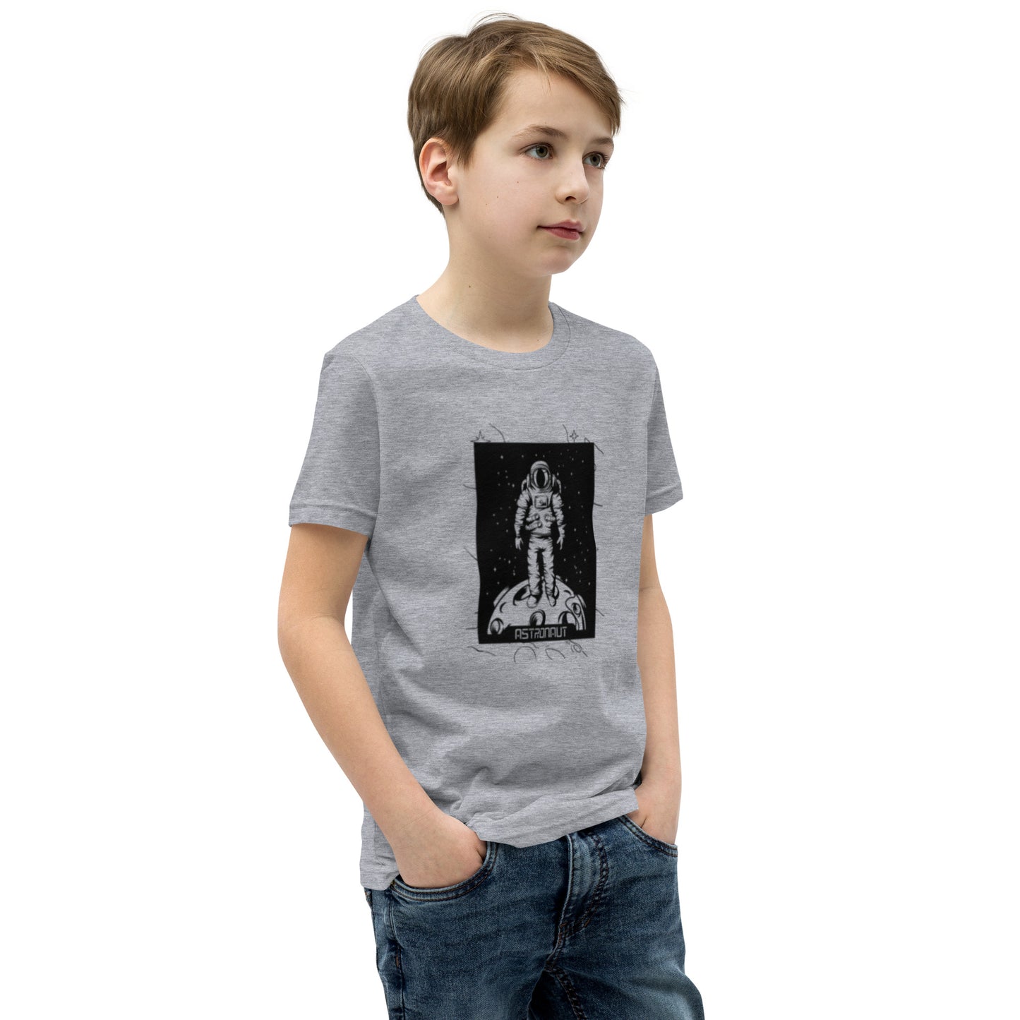 Astronaut Youth Short Sleeve T-Shirt
