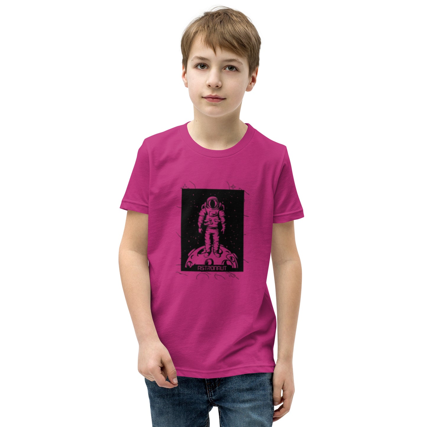 Astronaut Youth Short Sleeve T-Shirt